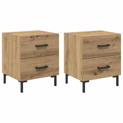 40cm W Manufactured Wood Bedside Table