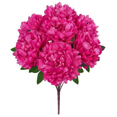 Artificial Hybrid Peony Flower Stem Bush Bouquet