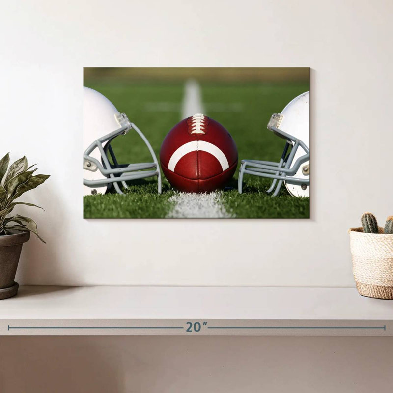 «Football Helmets, H 8 po x l 12 po