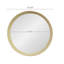 Miroir transitionnel en bois de manguier - Illuminez votre décor de salon-1362426886