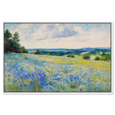 «Sky Over Blue Fields» par Art Remedy