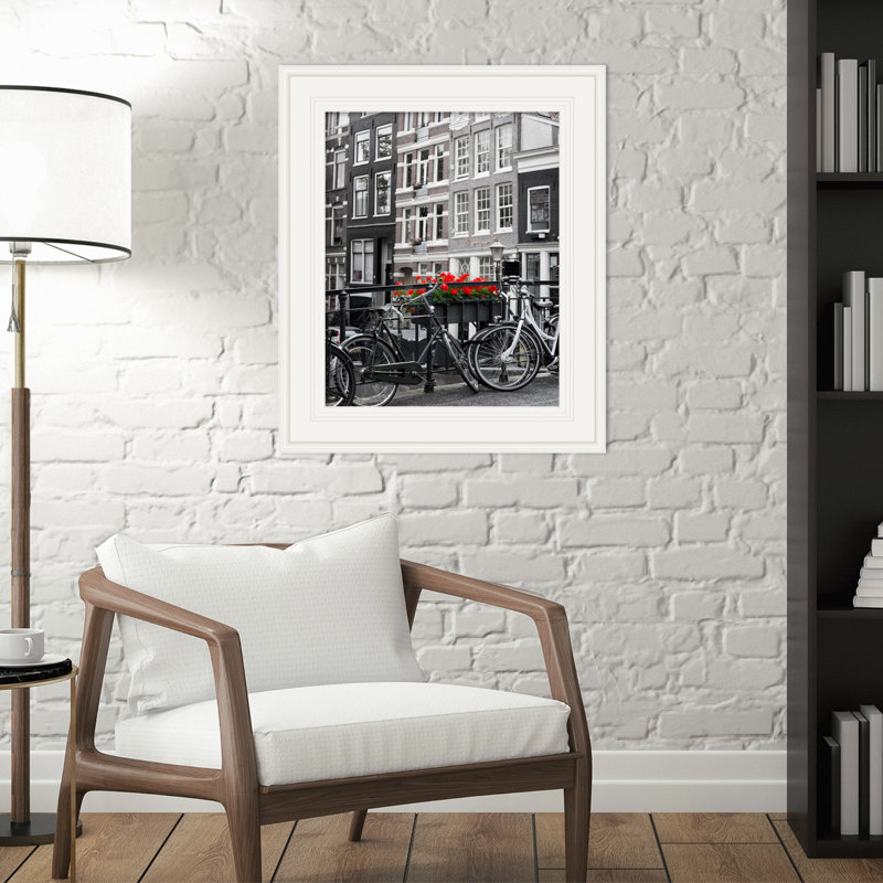 Cadre photo simple en bois Nisbett, 16 po x 20 po