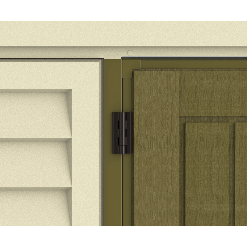 Woodbridge Plus 10.5 ft. W x 8 ft. D Plastic Storage Shed