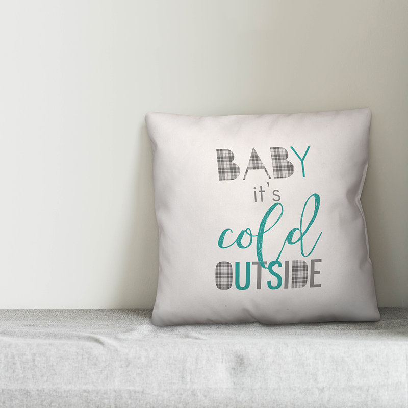  Coussin Cold and Cozy