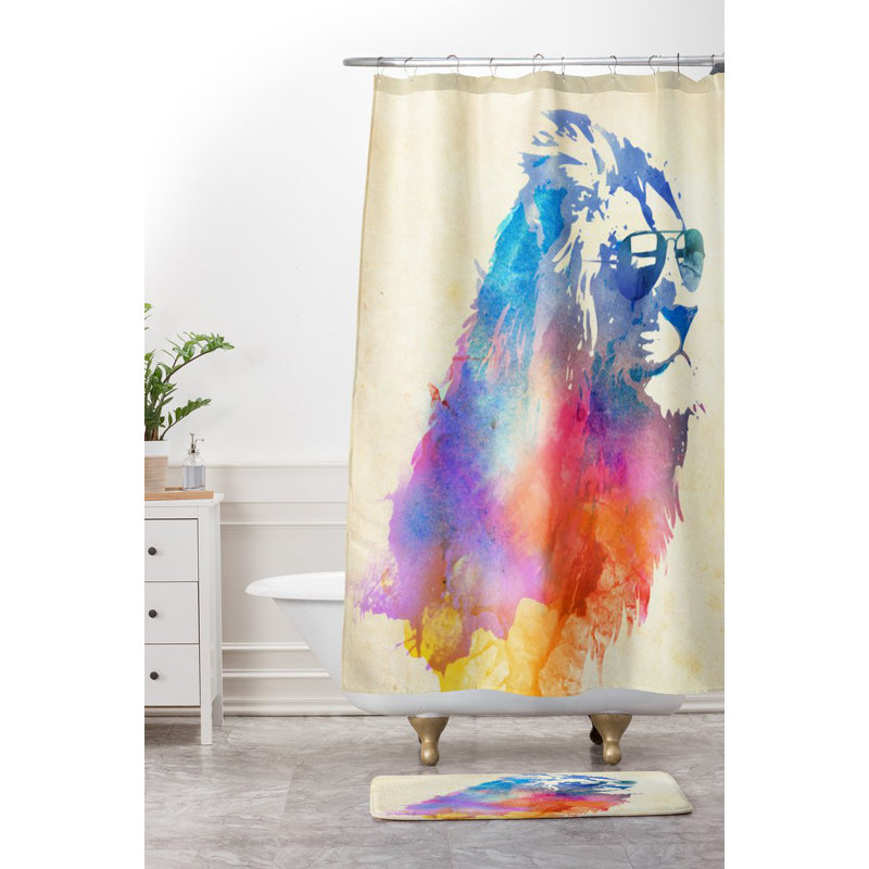 Tapis pour salle de bain leo ensoleillé