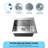 KBFmore Laundry Utility 18 Gauge 25 Inch Undermount/Topmount Kitchen Sink with Strainer