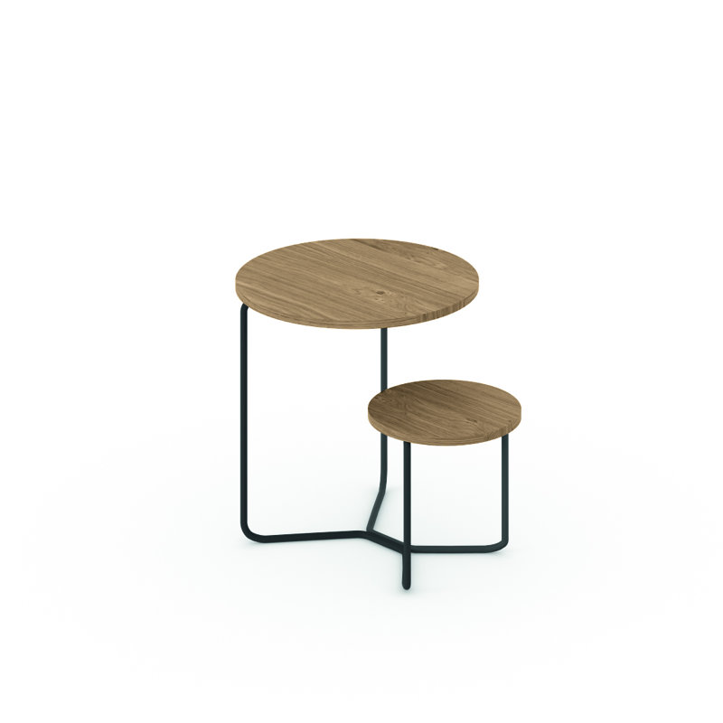 Deaton Cross Legs Coffee Table