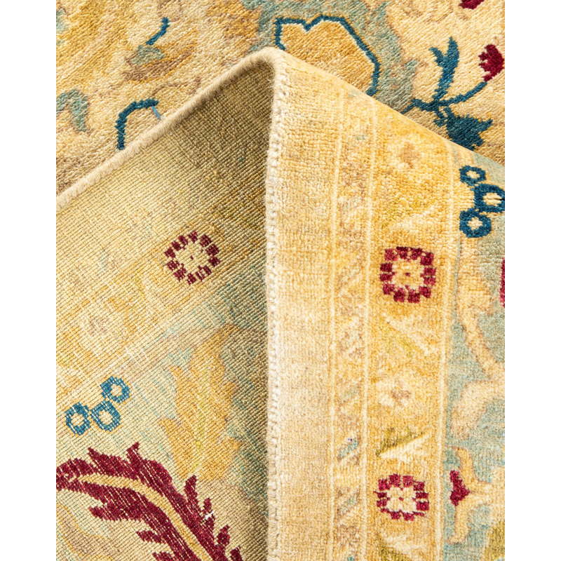 Classic One-of-a-Kind 6' 1" X 9' 3" Hand Knotted Area Rug