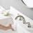 NO Widespread and Mounting / Installation Required 2 -handle Bathroom Faucet with Drain Assembly