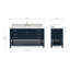 Magnolia Bath Vanity Rectangular Basin S061SCWRV-1815989486-1864545992