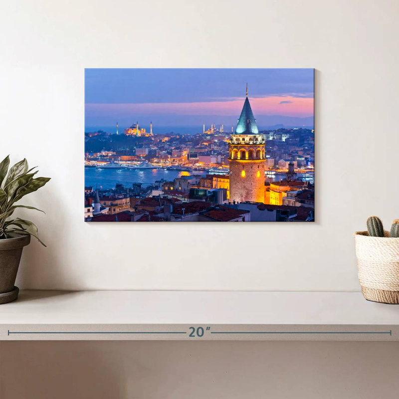 Hannes Istanbul Twilight, 8" H x 12" W