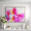 Colorful Abstract Splatter Giclee On Canvas