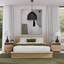 Soleil Wood Low Profile Platform Bed-2064013150-2075814918