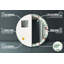 Huldar Glass Flat Wall Mirror