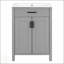 Meuble-lavabo moderne de 48 pouces avec lavabo en céramique, portes à fermeture en douceur, tiroir rabattable, tablettes de porte à double couche, solution de rangement élégante-48301824
