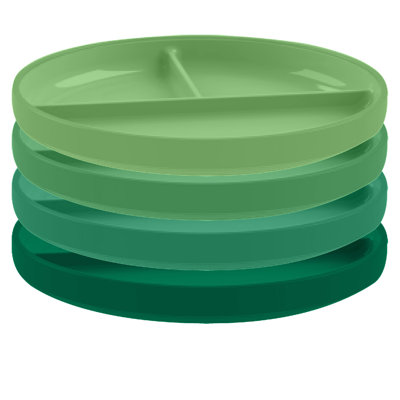 Assiettes divisées pour enfants, ensemble de 4