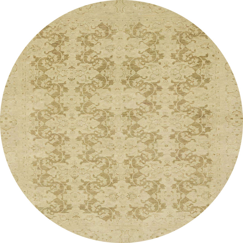 Abdourahmane Abstract Indoor Rug, Round 8'