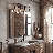Eleesia 3-Light Dimmable Bronze/Brown Vanity Light-1164527410-1164527420