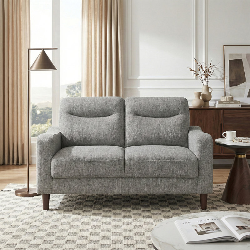Upholstered 54.5 " Chenille Loveseat