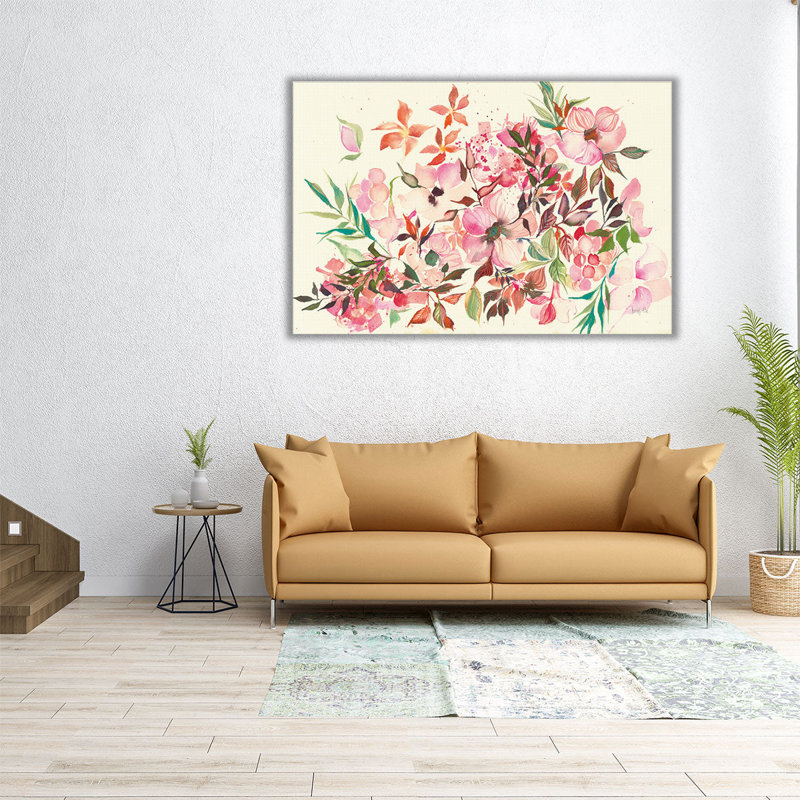 Dogwood Spring - reproduction d'art sur toile, H 16 po x l 24 po