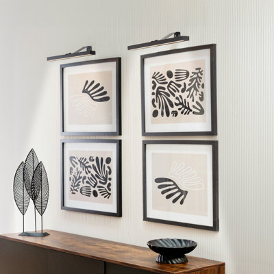 Simsar Plastic LED Flush Mounted Sconce