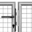 Abramo 306 cm W Gate Fencing-1860118449