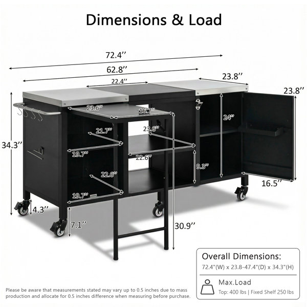 Dimensions du produit
