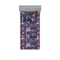 Prune / motif floral marron pâle