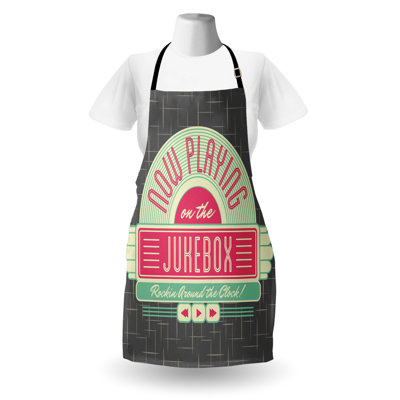 No Pattern Bib Apron