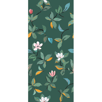 Rouleau de papier peint floral 33 pi x 20,5 po Paule Marrot