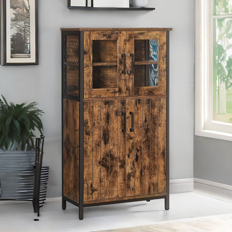 Multipurpose Kitchen Sideboard Buffet Cabinet With Doors
