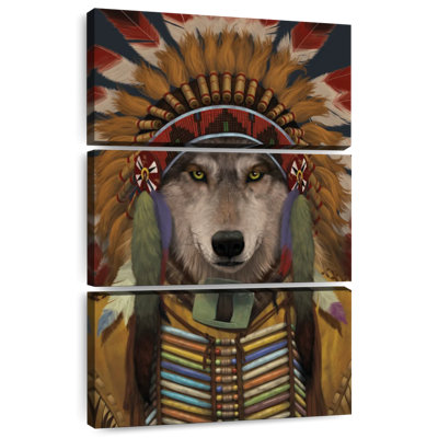 Brampt Wolf Spirit Chief