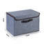 Bacs de rangement pliables avec couvercle