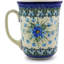 Forget Me Not Stoneware Coffee Mug