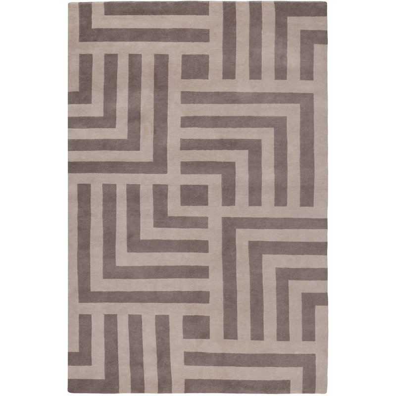 Pallas Taupe Area Rug, Rectangle 12' x 18'