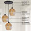 Darnette 1 - Light Gold Bell Pendant