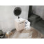 Freestanding Bathroom Vanity with Ceramic Sink and Storage Cabinets, Soft Closing Door