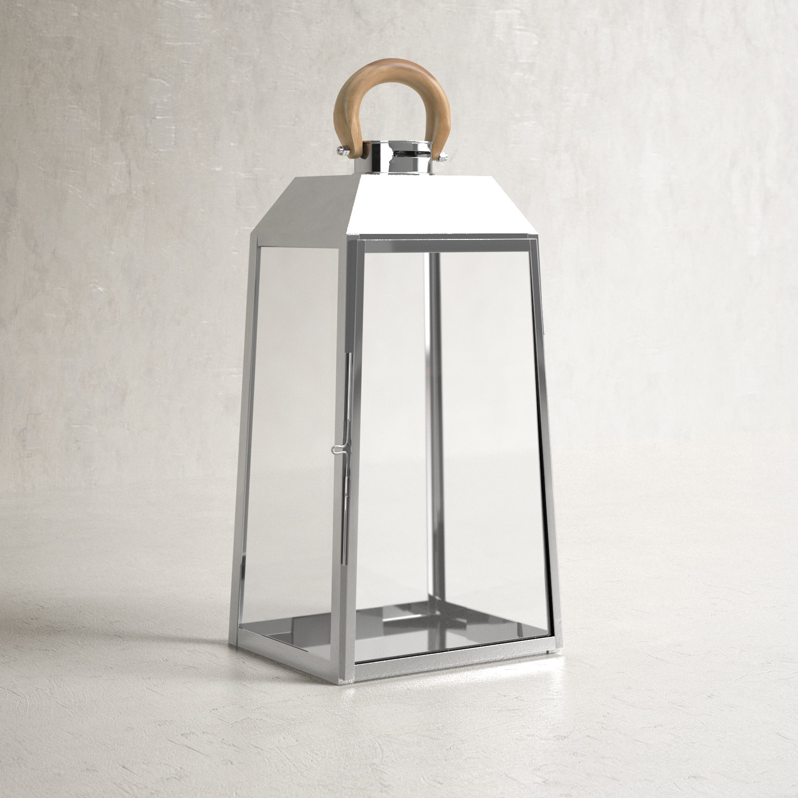 Lantern Candle Holder, 19" H x 9" W x 8.25" D