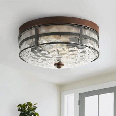 Glass Flush Mount