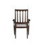 Mathis Wood Sculpted Back Dining Arm Chair-1754084790