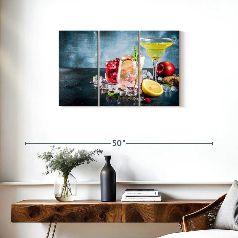 Yarlin Bar And Cocktail, 20" H x 33" W