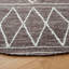 Tapis brun / ivoire Holtby Southwestern-1223478217