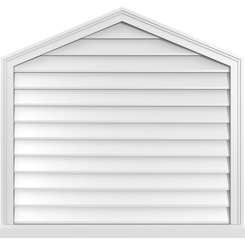 Ventilé à pignon non-fonctionnel Signature, H 36 po x l 38 po x P 2 po