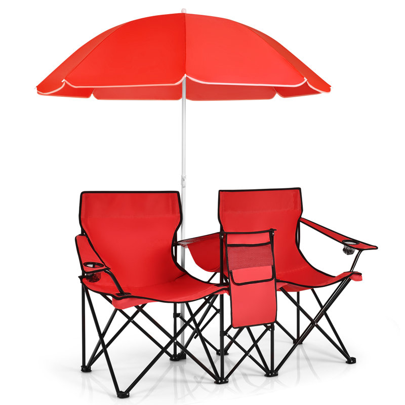 Chaise de camping pliante Nakaylee