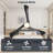 54'' 3 - Blade Propeller Ceiling Fan With Lights Kit And Remote Control