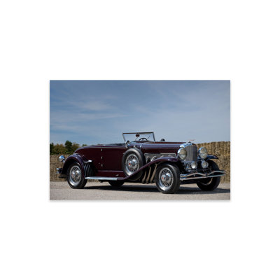 Haidemarie 1935 Duesenberg Model J Murphy Convertible Coupe - impression sans cadre