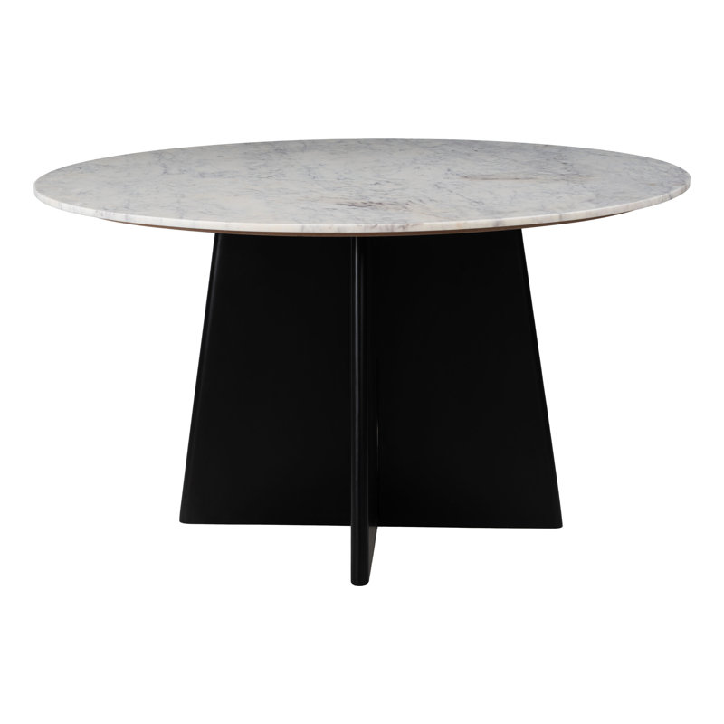 Dining Table White & Black