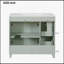 Meuble-lavabo moderne avec lavabo en céramique et options de rangement polyvalentes-1891549911
