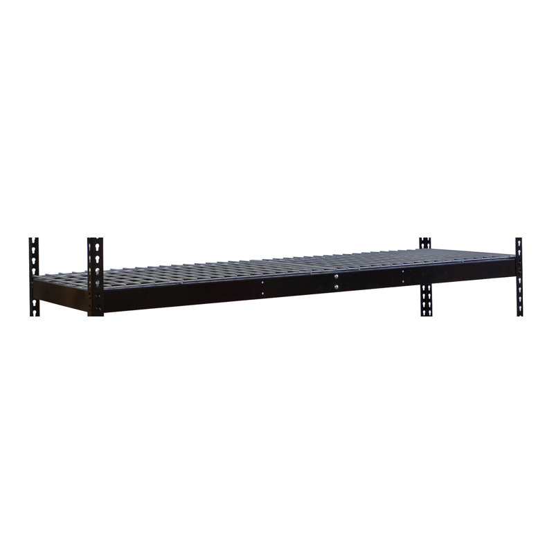 Étagère déroulante sans boulon à rivet double Rivetwell, L 72 po x P 18 po