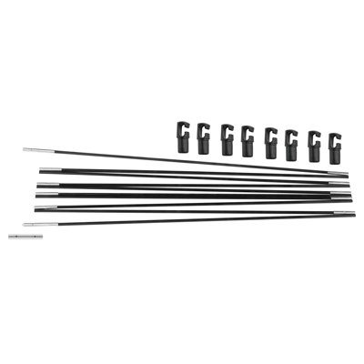 Trampoline Fibreglass Rods to Replace Top Pole / Metal Ring of Net for Frame with Bent Poles